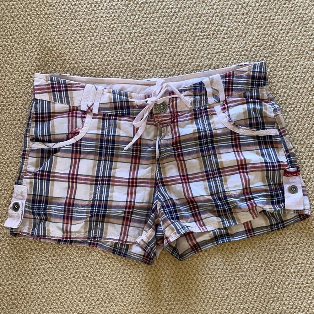 Plaid Hard Tail shorts